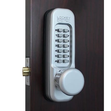 Lockey Mechanical Keyless Heavy Duty Knob Lock Double Combination Marine Grade 1600DC-MG